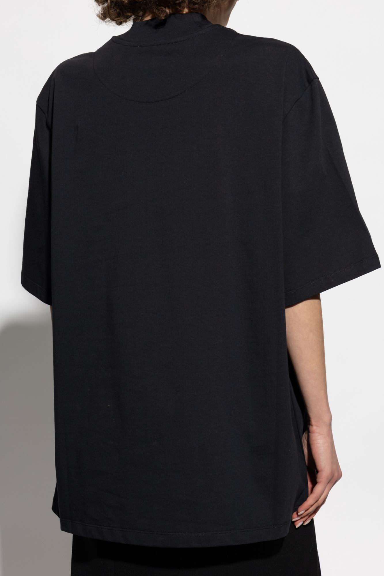 Tシャツ・カットソー THE ATTICO EMBROIDERED ETTE BLOUSE The Attico T-Shirt | Shopbop